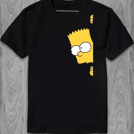 Футболка PrintBro Барт Simson PG06560 goodreclama Чорний