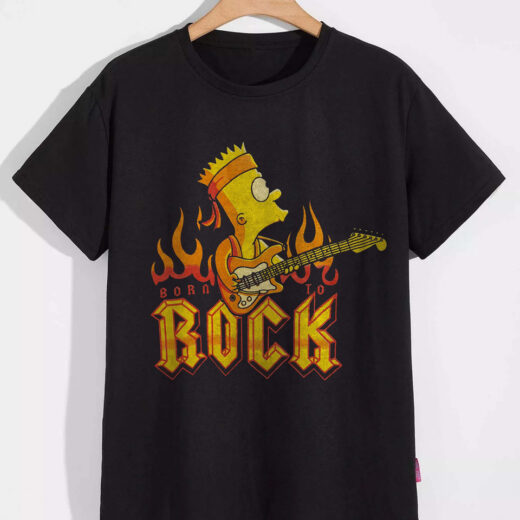 Футболка PrintBro Born to Rock PG03018 goodreclama Чорний