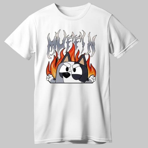 Футболка PrintBro Bluey персонаж мультфільму PG065805 Білий