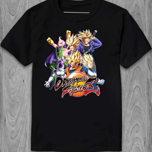 Футболка PrintBro Dragon Ball Fighter Z PG05709 goodreclama Чорний