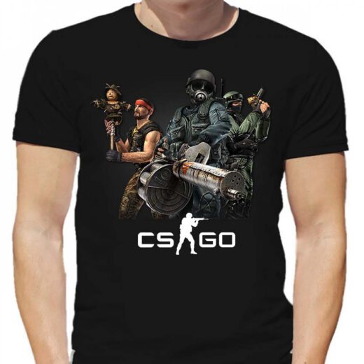Футболка PrintBro Counter-Strike - CS Go PG05537 goodreclama Чорний