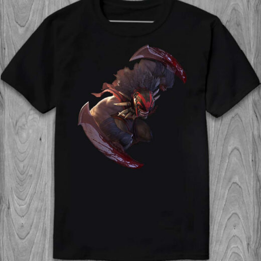 Футболка PrintBro Bloodseeker Dota 2 PG05778 goodreclama Чорний