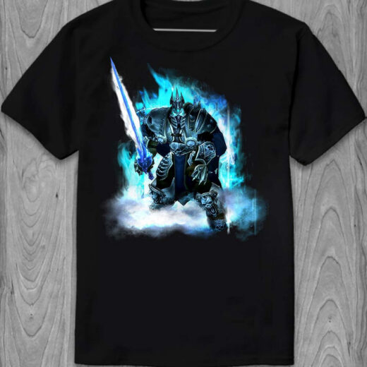 Футболка PrintBro Arthas Menethil PG05870 goodreclama Чорний