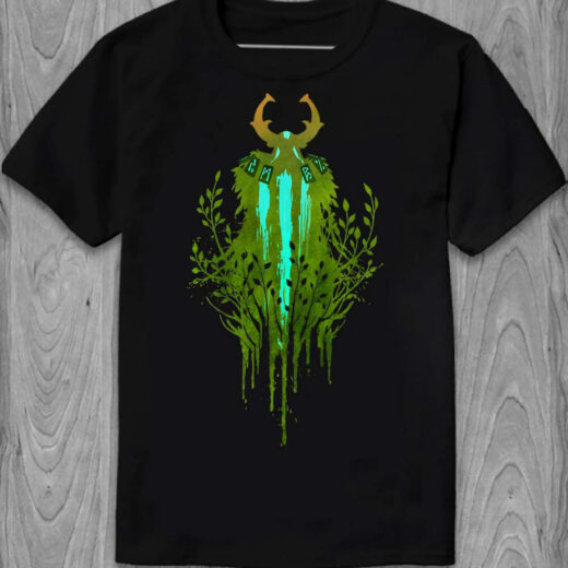 Футболка PrintBro Dota 2 Nature's Prophet PG05790 goodreclama Чорний