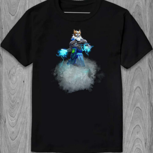 Футболка PrintBro Dota 2 Zeus PG05803 goodreclama Чорний