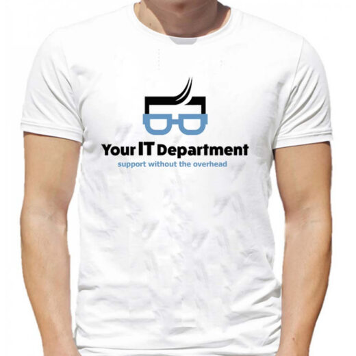 Футболка PrintBro Your IT department support withouthead PG05563 goodreclama Білий