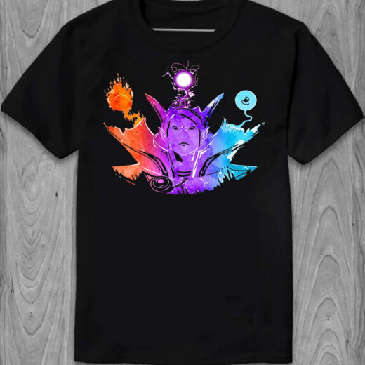 Футболка PrintBro Invoker Dota 2 PG05782 goodreclama Чорний