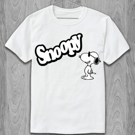 Футболка PrintBro Snoopy собака з мультсеріалу PG065859 Білий
