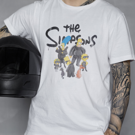 Футболка PrintBro The Simpsons rock PG04796 goodreclama Білий