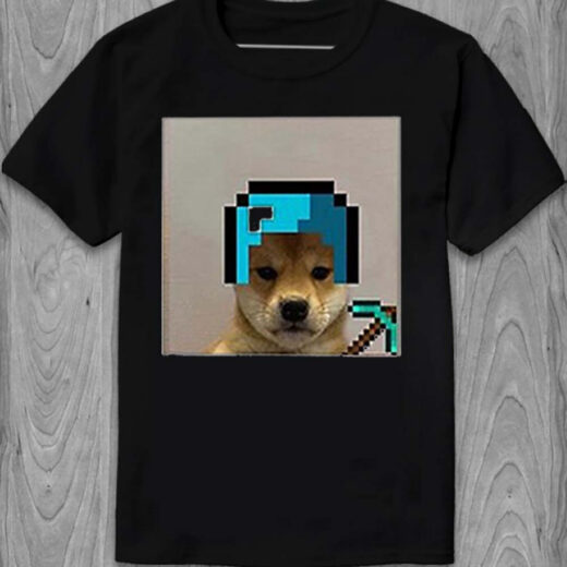 Футболка PrintBro Minecraft собака PG05719 goodreclama Чорний