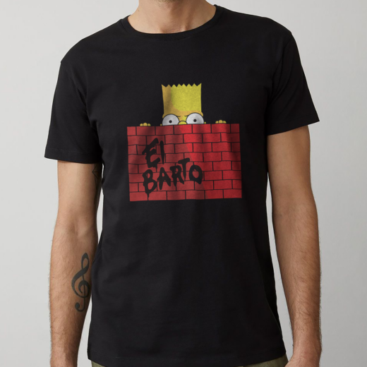 Футболка PrintBro Barto PG04862 goodreclama Чорний