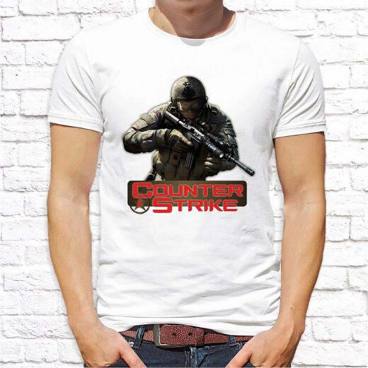 Футболка PrintBro Video game Counter-Strike PG05539 goodreclama Білий