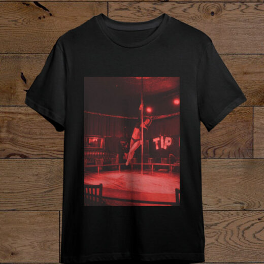 Футболка PrintBro Pole Dance in night club PG03156 goodreclama Чорний