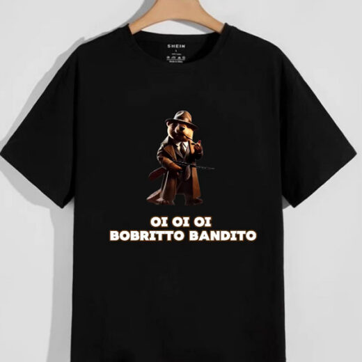 Футболка PrintBro чоловіча Bobrito Bandito 2 PG09110 goodreclama Чорний