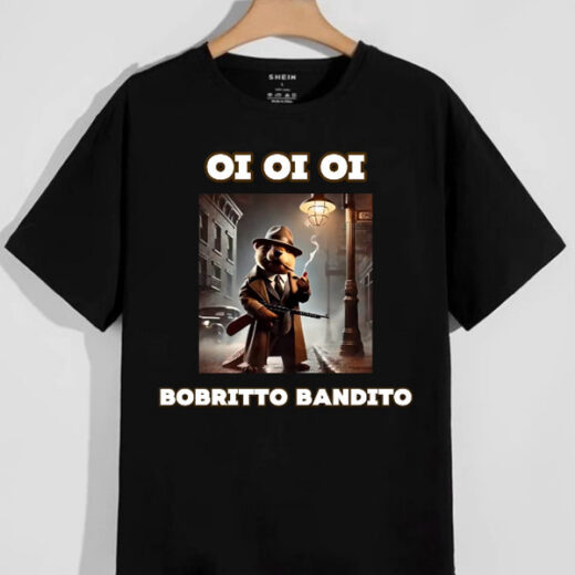 Футболка PrintBro чоловіча Bobrito Bandito 1 PG09109 goodreclama Чорний
