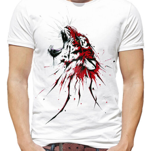 Футболка PrintBro чоловіча "Тигр" PG00255 goodreclama Білий