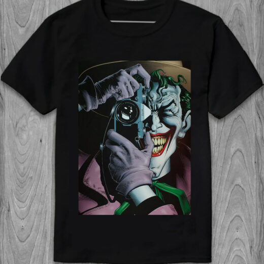 Чоловіча футболка PrintBro Joker комІкс Джокер PG02507 Чорний