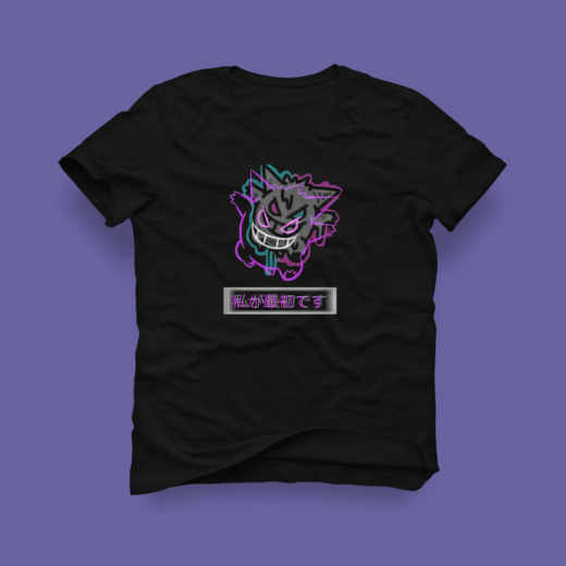 Футболка PrintBro Генгар - Покемон