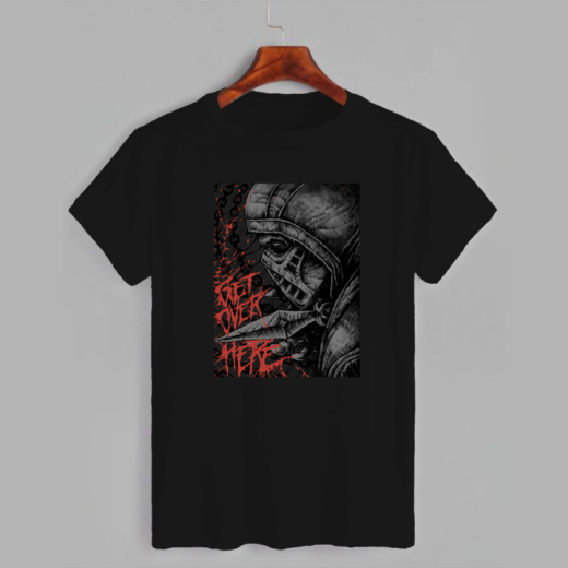 Футболка PrintBro з принтом Mortal kombat get over here — Мортал комбат