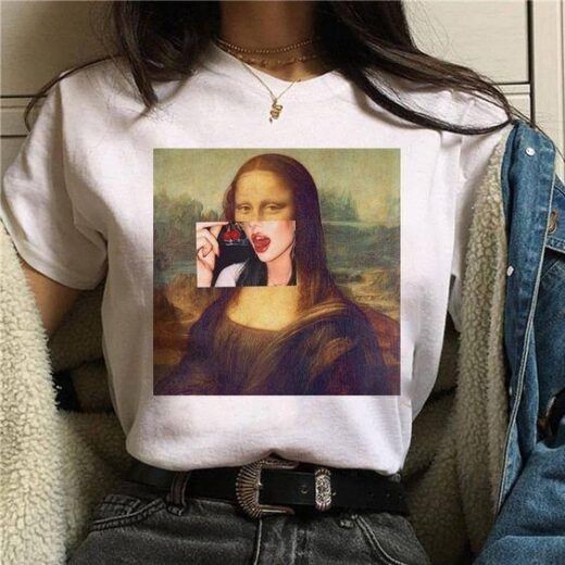 Футболка PrintBro Vintage mona lisa