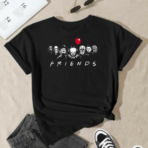 Футболка PrintBro Friends Horror