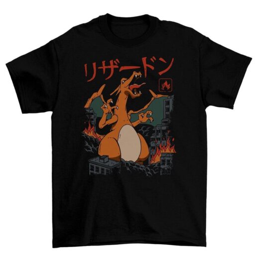 Футболка PrintBro Покемон — Charizard Art.002