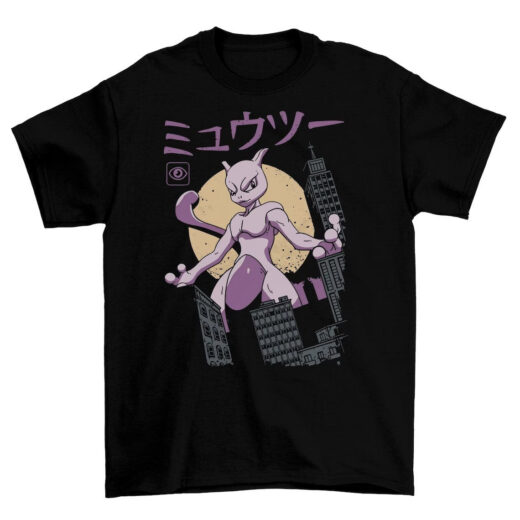 Футболка PrintBro Покемон - Mewtwo Psychic Type