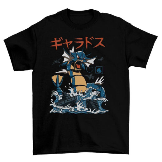 Футболка PrintBro Покемон - Gyarados