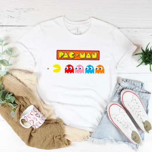 Футболка PrintBro Retro Gaming Pac Man Art.001