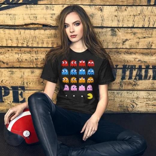 Футболка PrintBro Retro Gaming Pac Man Art.002
