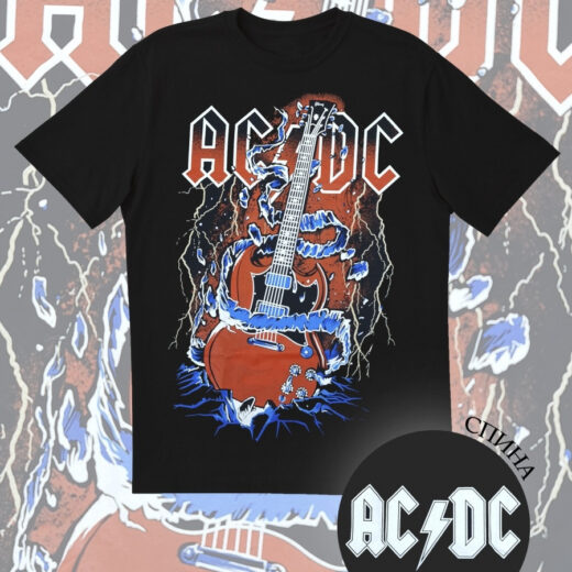 Футболка PrintBro AC/DC Art.008
