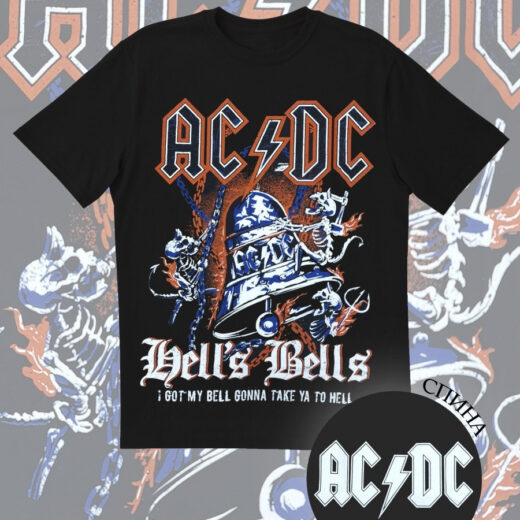 Футболка PrintBro AC/DC Art.016