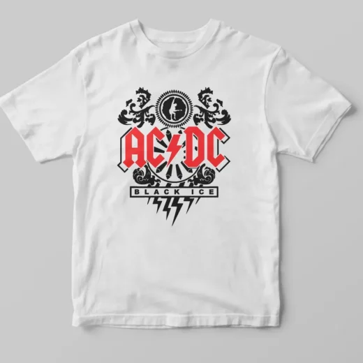 Футболка PrintBro рок AC/DC