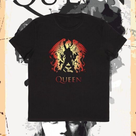 Футболка PrintBro рок Queen Art.007