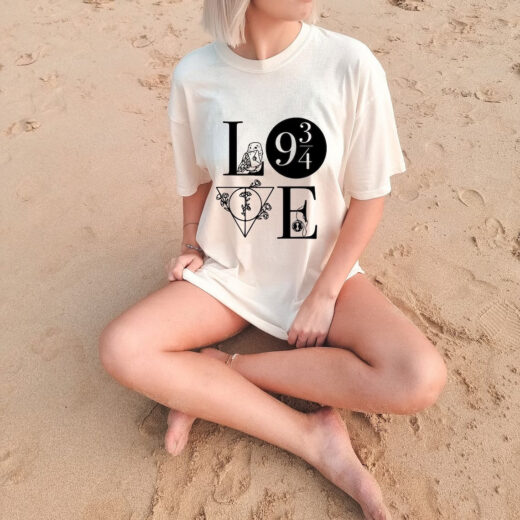 Футболка PrintBro Гаррі Поттер Love Art.001