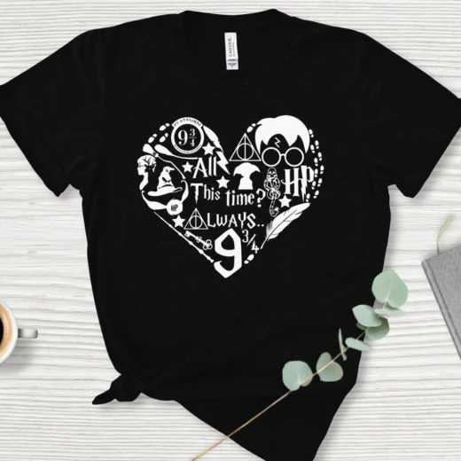 Футболка PrintBro Гаррі Поттер HP Witch Heart