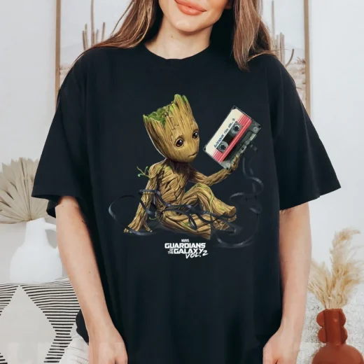 Футболка PrintBro Marvel Guardians Of The Galaxy Groot Tape