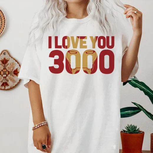 Футболка PrintBro Iron Man - I Love You 3000