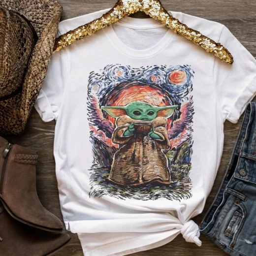 Футболка PrintBro Мандалорець Грогу