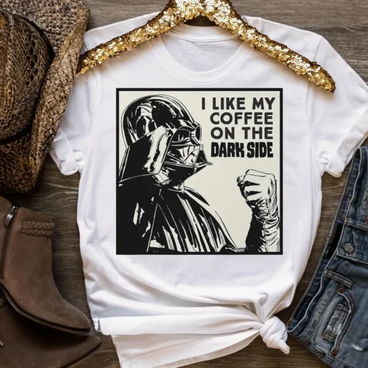 Футболка PrintBro Дарт Вейдер I Like My Coffee On the Dark Side