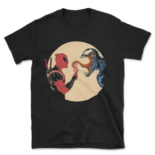 Футболка PrintBro Deadpool and Venom
