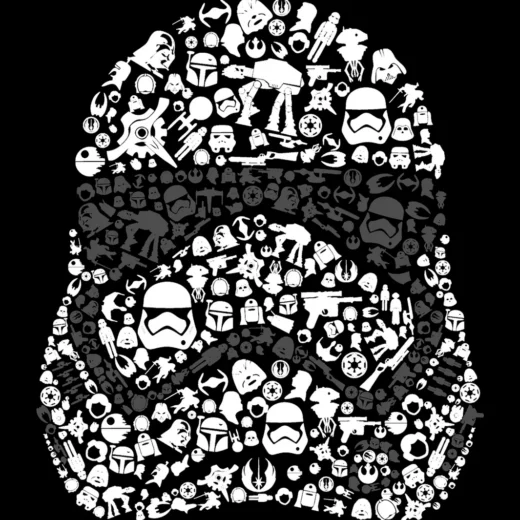 Футболка PrintBro Star Wars Stormtrooper Art.003