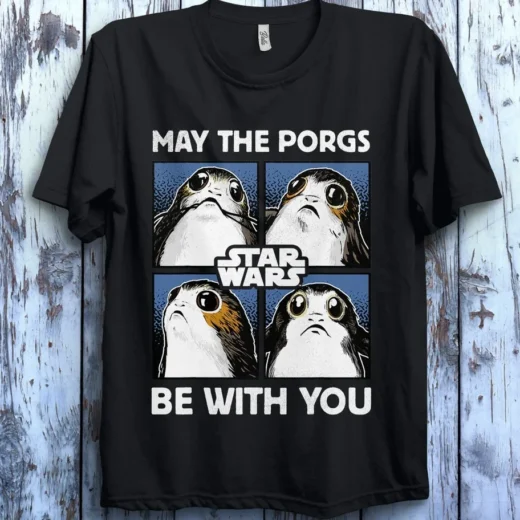 Футболка PrintBro Star Wars May The Porgs Be With You