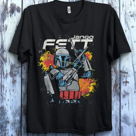Футболка PrintBro Star Wars: Джанго Фетт Hero Blasters