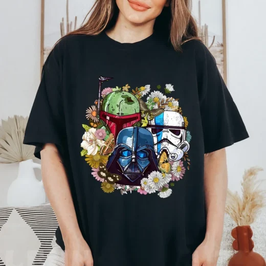 Футболка PrintBro Star Wars Дарт Вейдер, Штурмовик, Боба Фетт