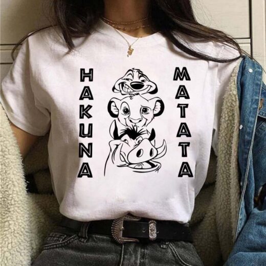 Футболка PrintBro Король Лев - Акуна матата Art.002