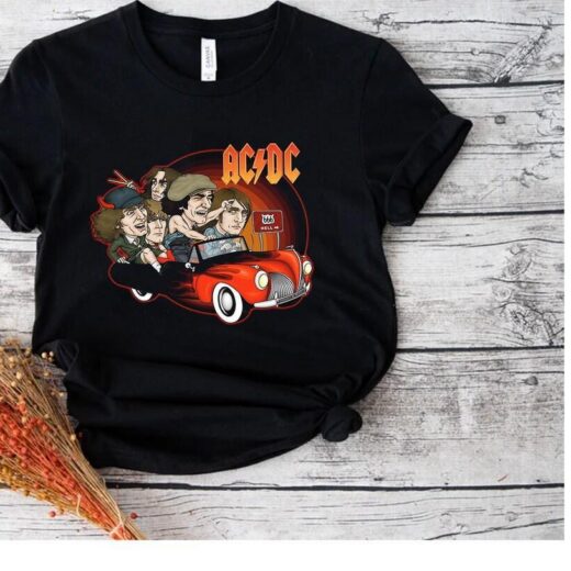 Рок футболка PrintBro AC/DC unisex Art.004