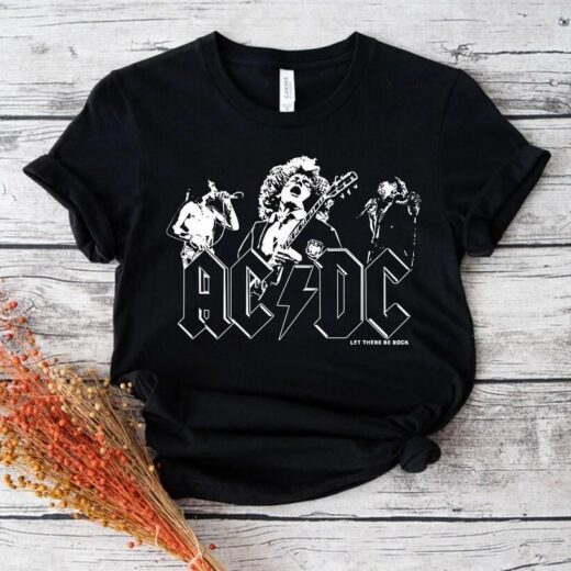 Рок футболка PrintBro AC/DC unisex Art.008