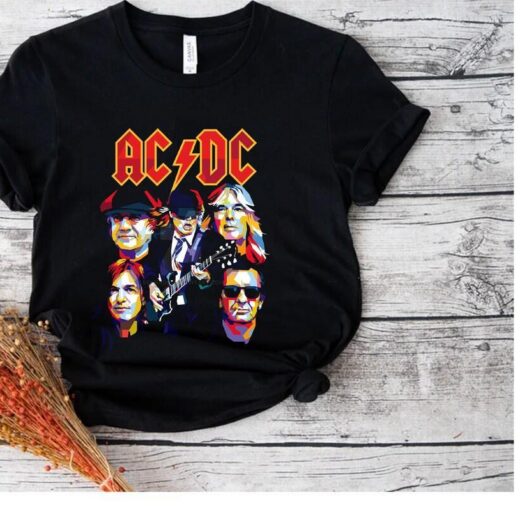 Рок футболка PrintBro AC/DC unisex Art.010