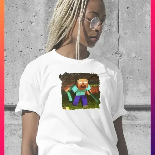 Футболка PrintBro Майнкрафт Art.017